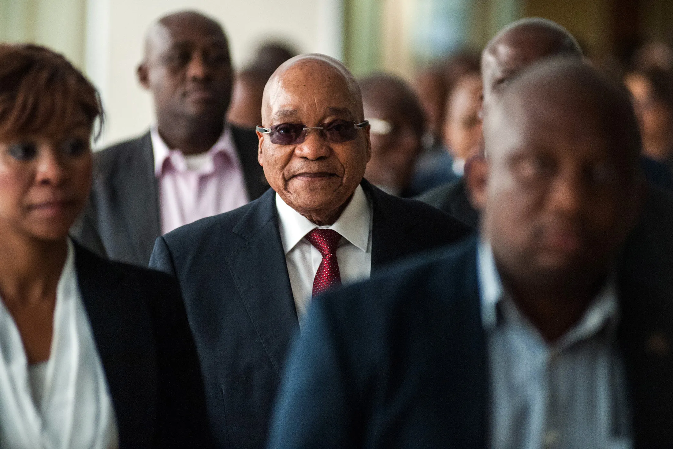 Jacob Zuma, South Africa's president.
