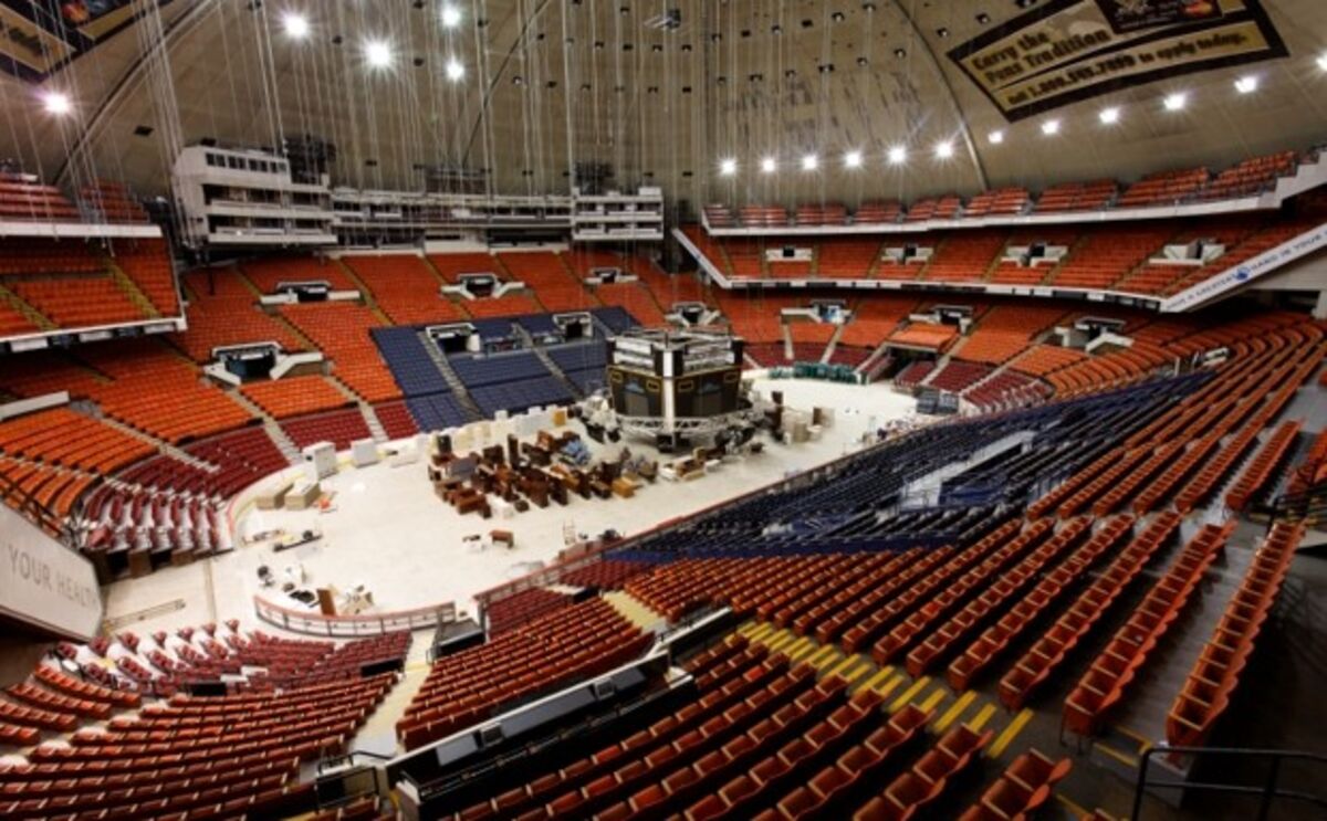 A Tale of Two Arenas: Detroit's Silverdome vs. Pittsburgh's Civic Arena ...