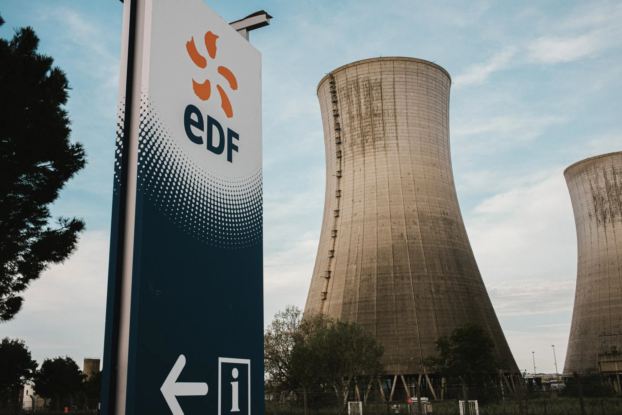 The Tricastin nuclear power plant, operated by EDF, in Saint-Paul-Trois-Chateaux, France.