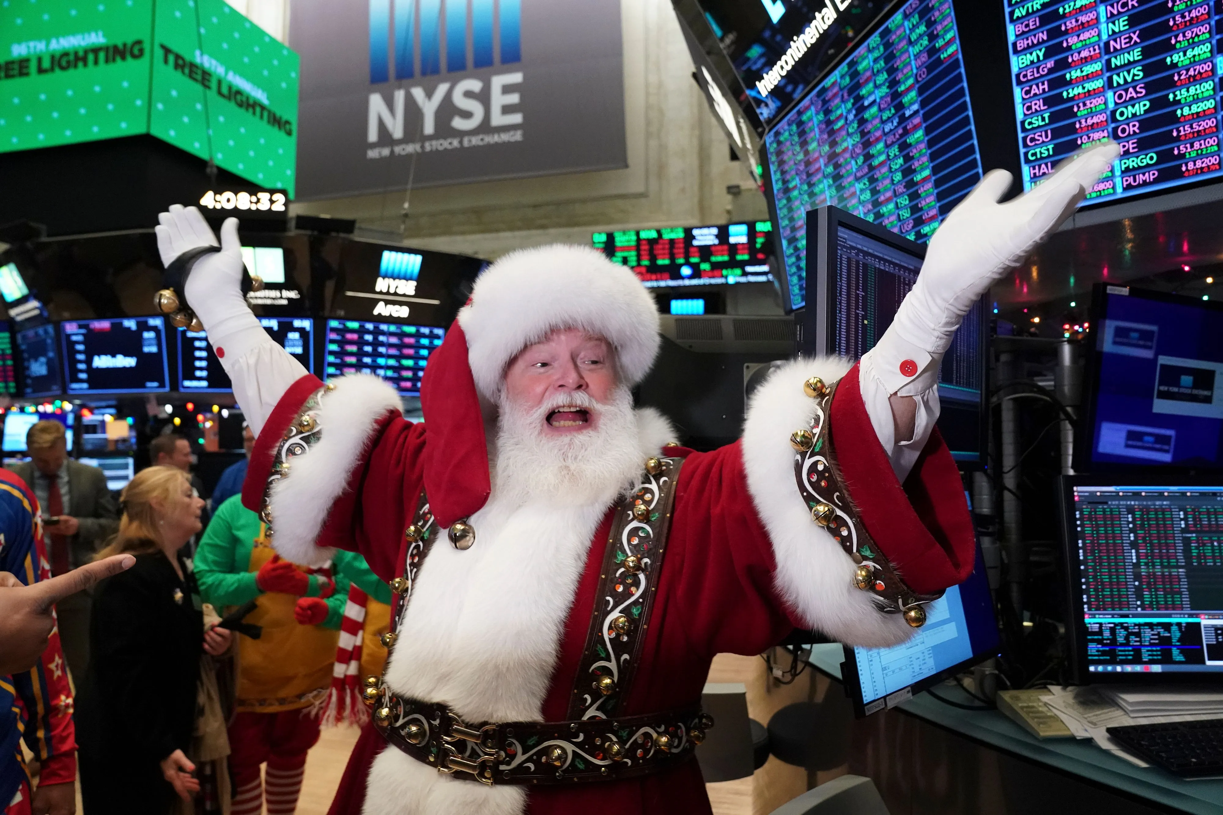 Investors are getting a little too festive.&nbsp;