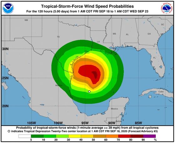 Texas Faces Hurricane Threat Next Week From Gulf Storm