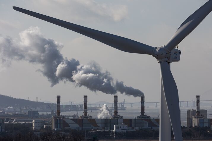 Power Plants Ahead of South Korea's GDP Figures