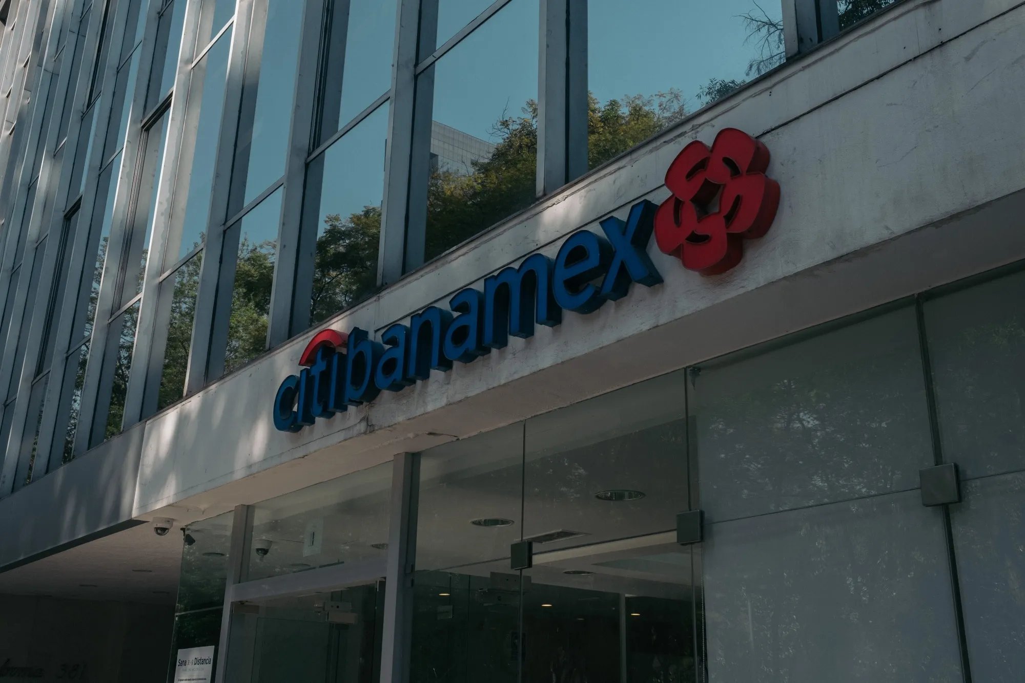 A Banco Nacional de Mexico SA (Banamex) Citibanamex bank branch in Mexico City.