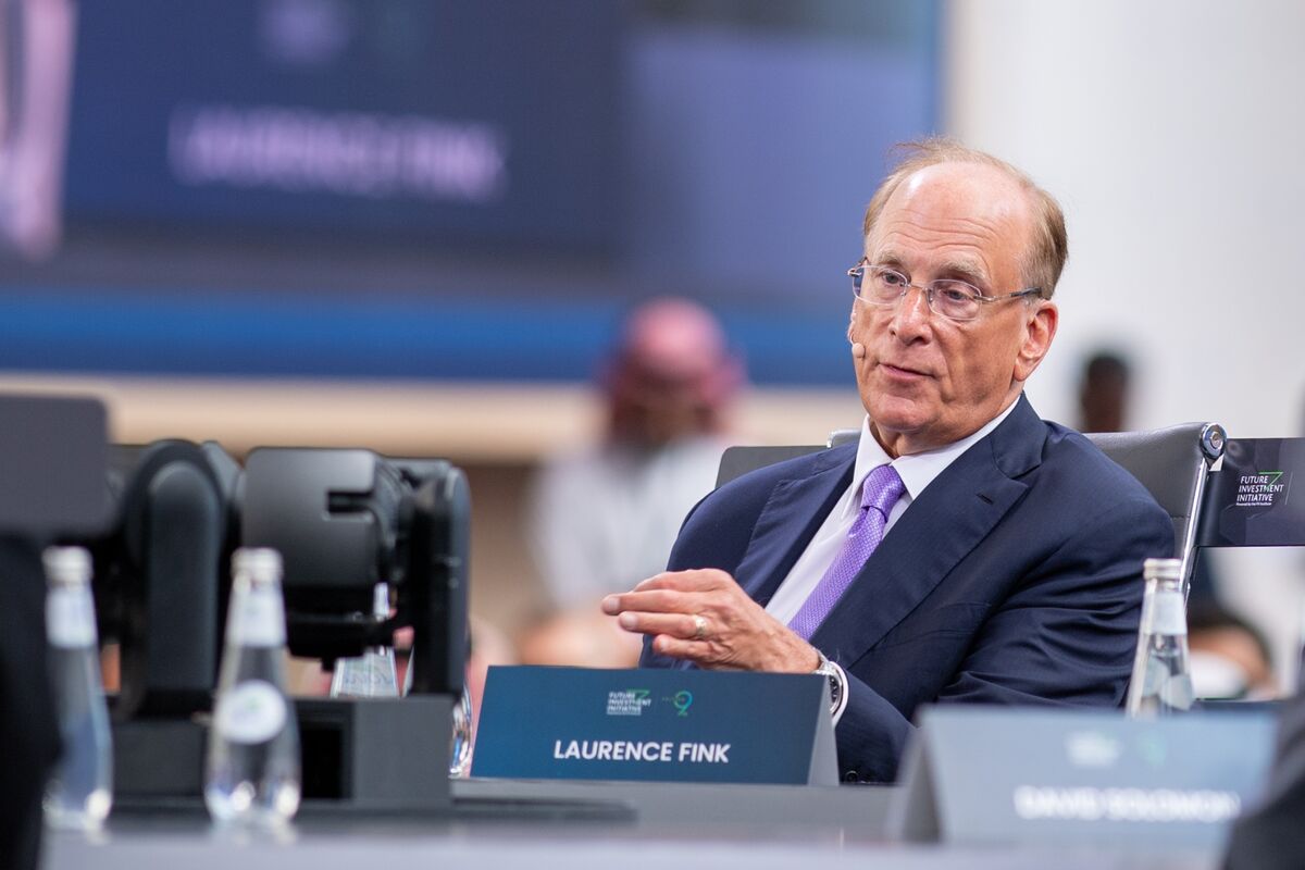 BlackRock’s Fink Sees Case for Crypto, Gold as ‘Assets of Fear’