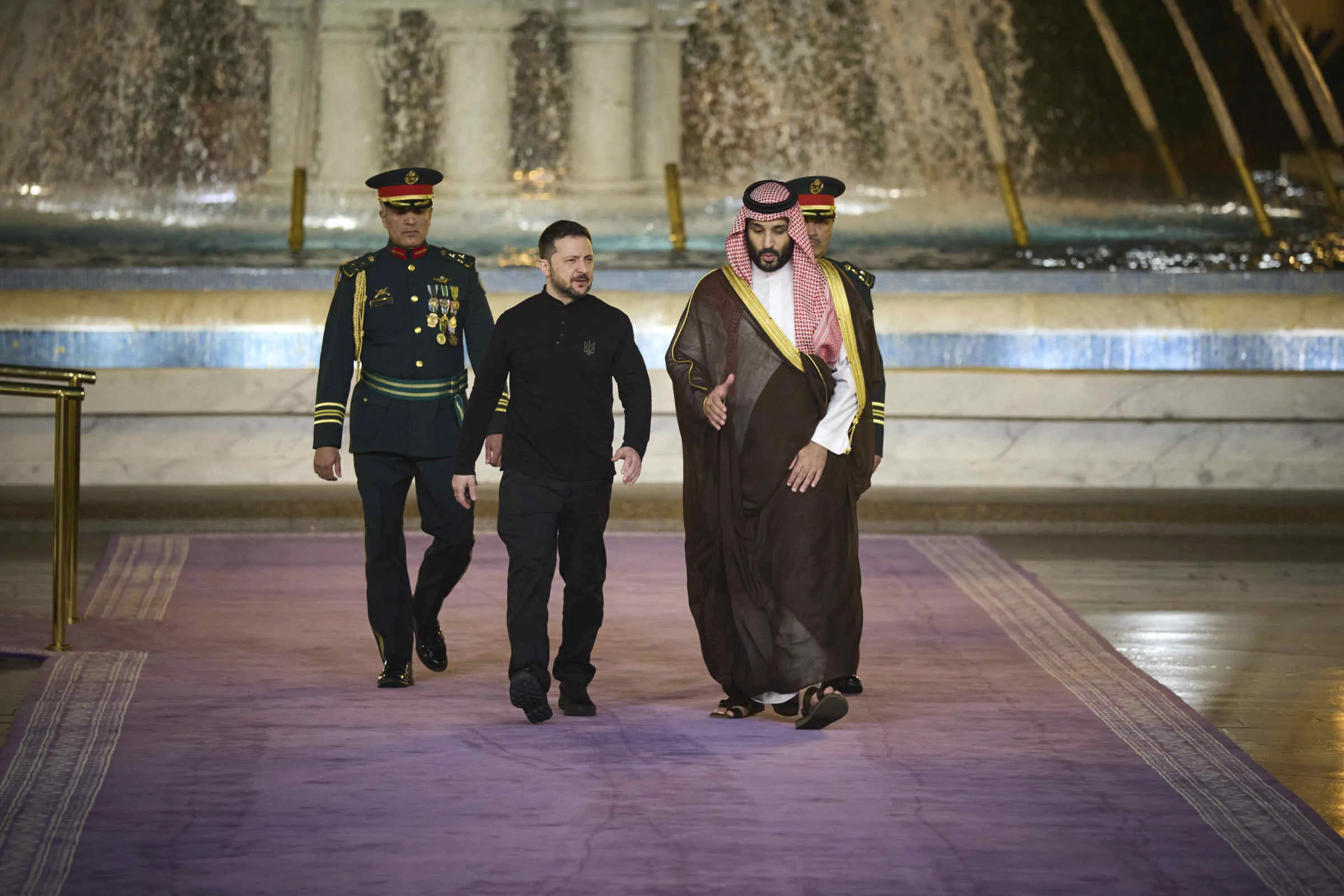 ولودیمیر زلنسکی، محمد بن سلمان