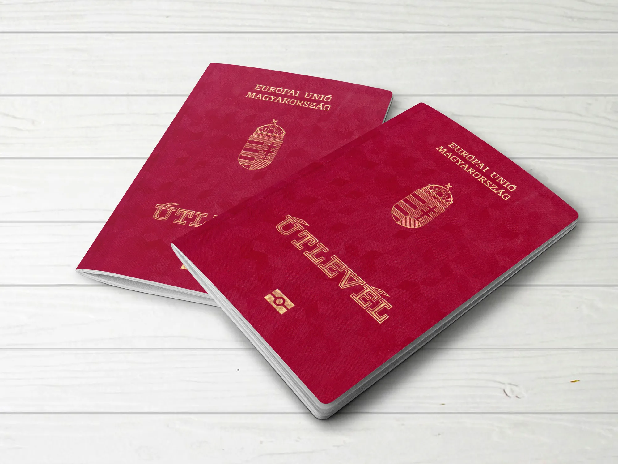 Hungarian passports.