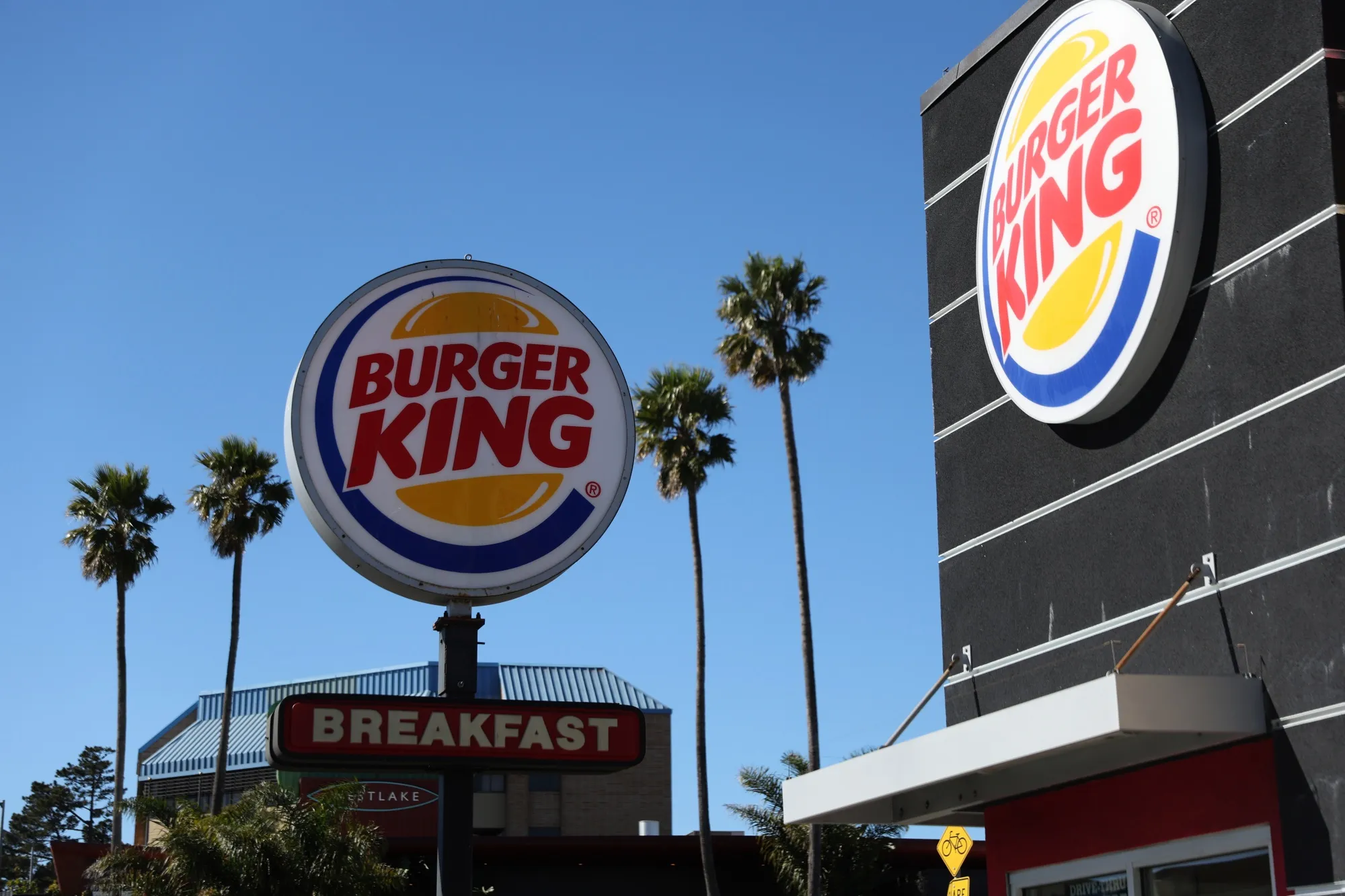 A Burger King restaurant in Daly City, California.
