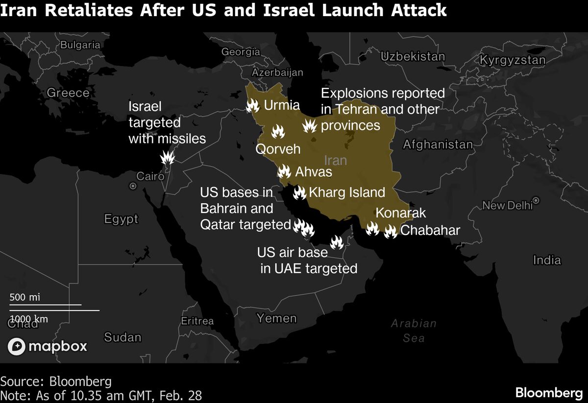Iran’s Missile Barrage Tests Whether US Has Enough Interceptors