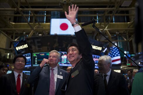 Japan's Prime Minister Shinzo Abe