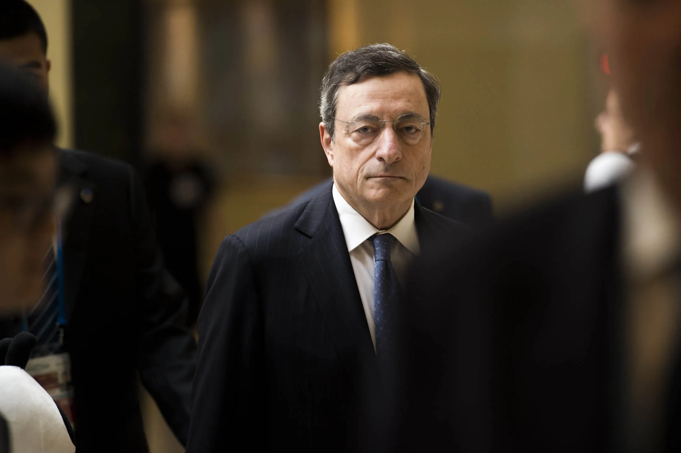 President of the European Central Bank Mario Draghi.
