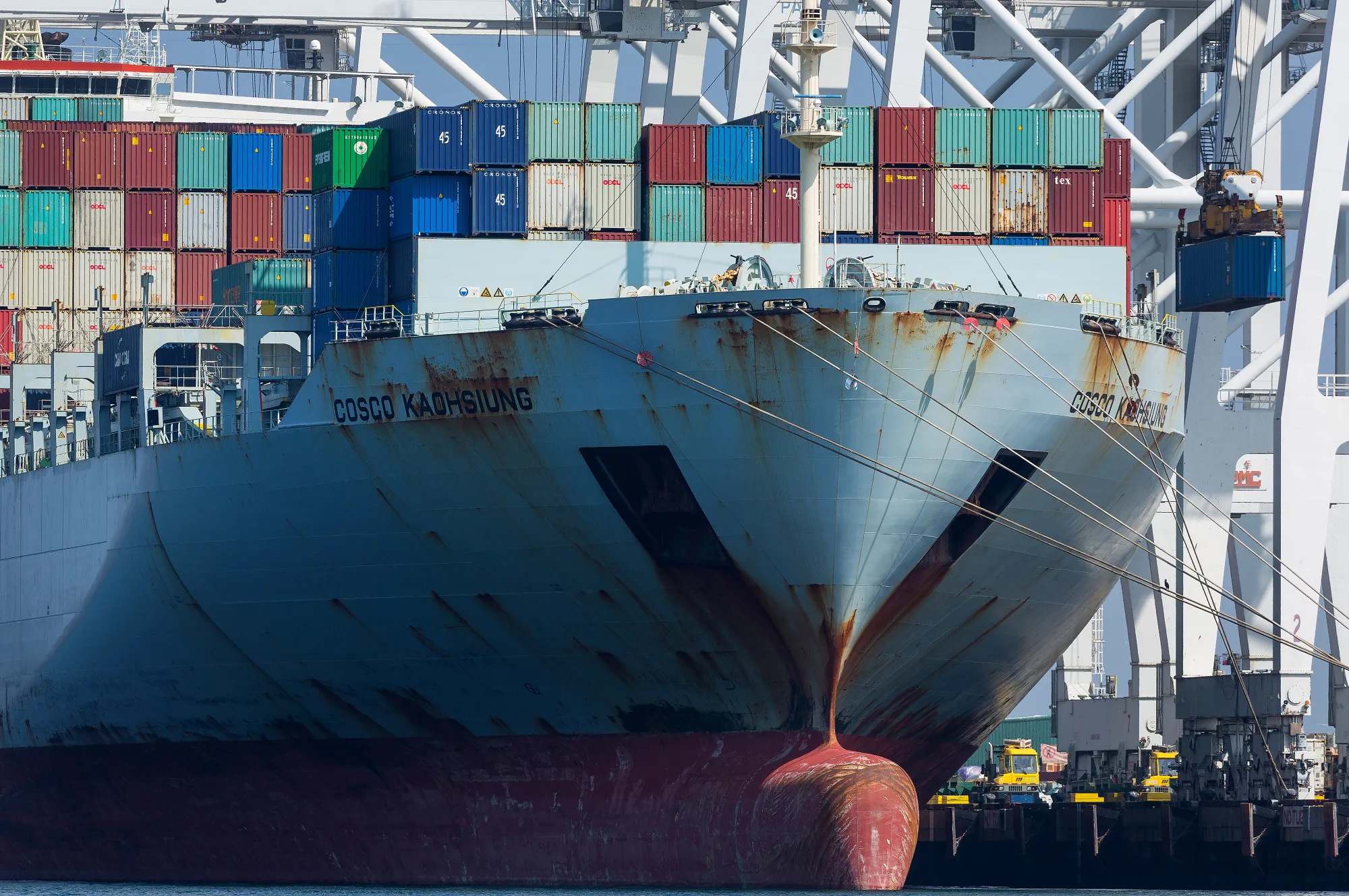 The Port Of Long Beach As U.S. Trade Gap Widens For Sixth Month Ahead Of Trump Tariffs