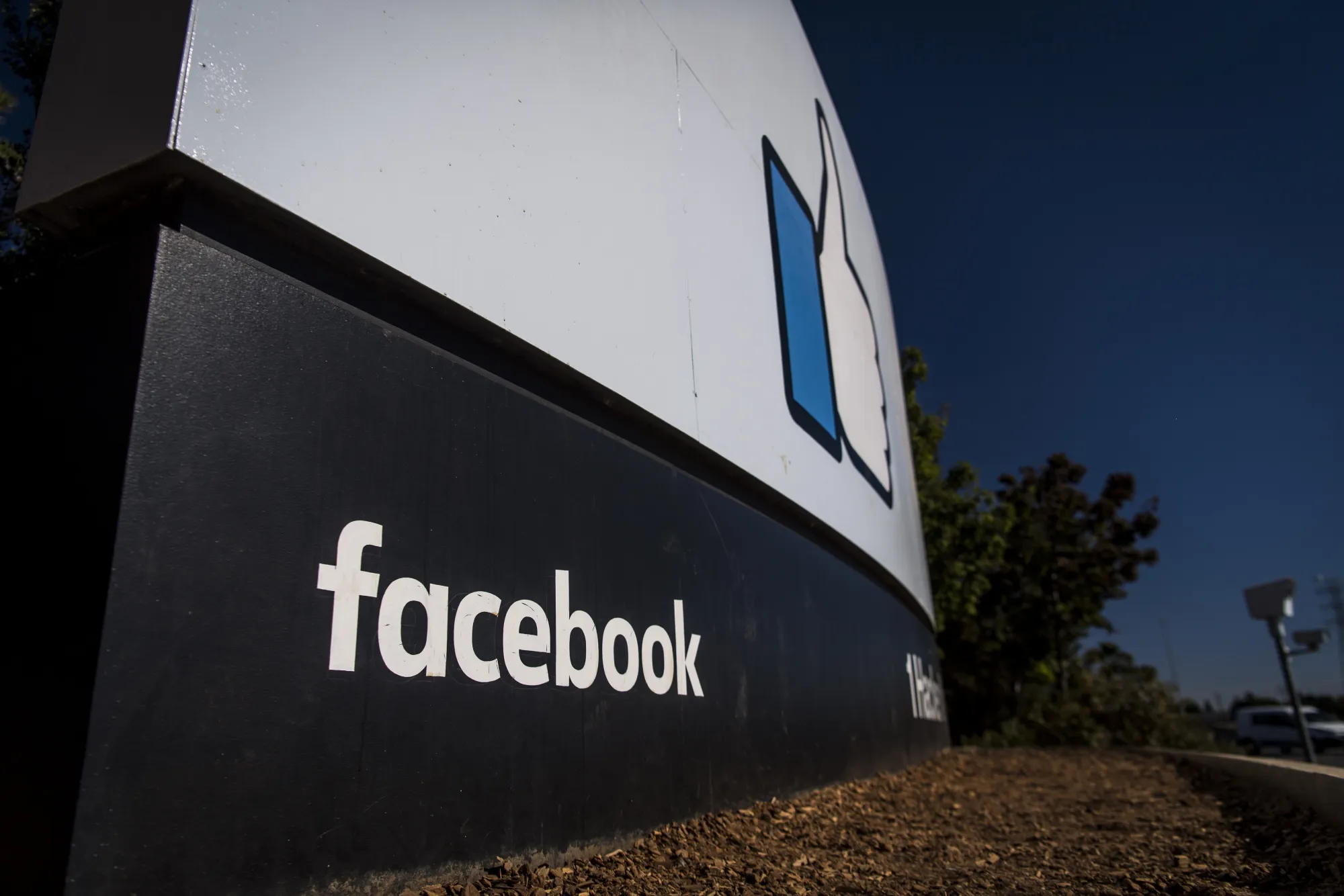 &nbsp;Facebook Inc. headquarters in Menlo Park.