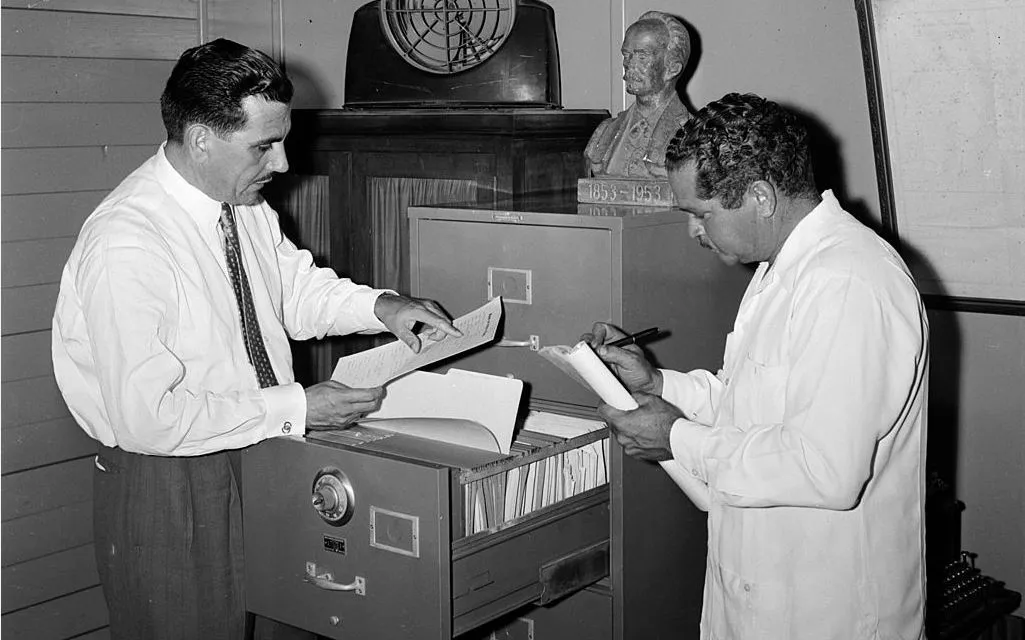 Data security, old school.
