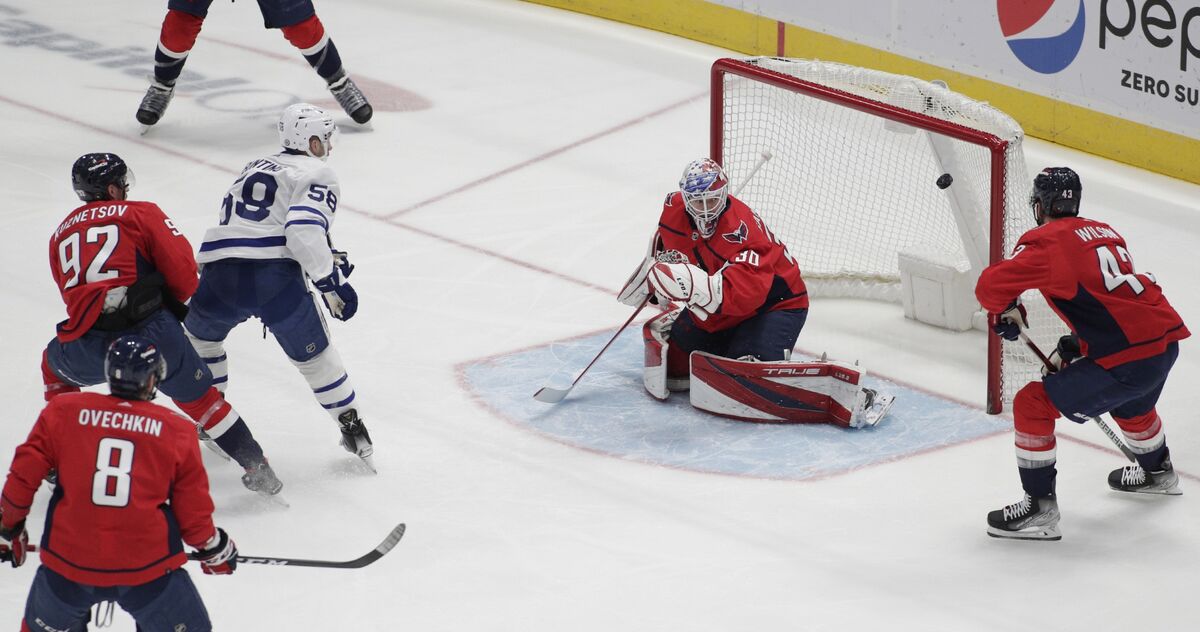 Maple Leafs Hand Capitals Sixth 