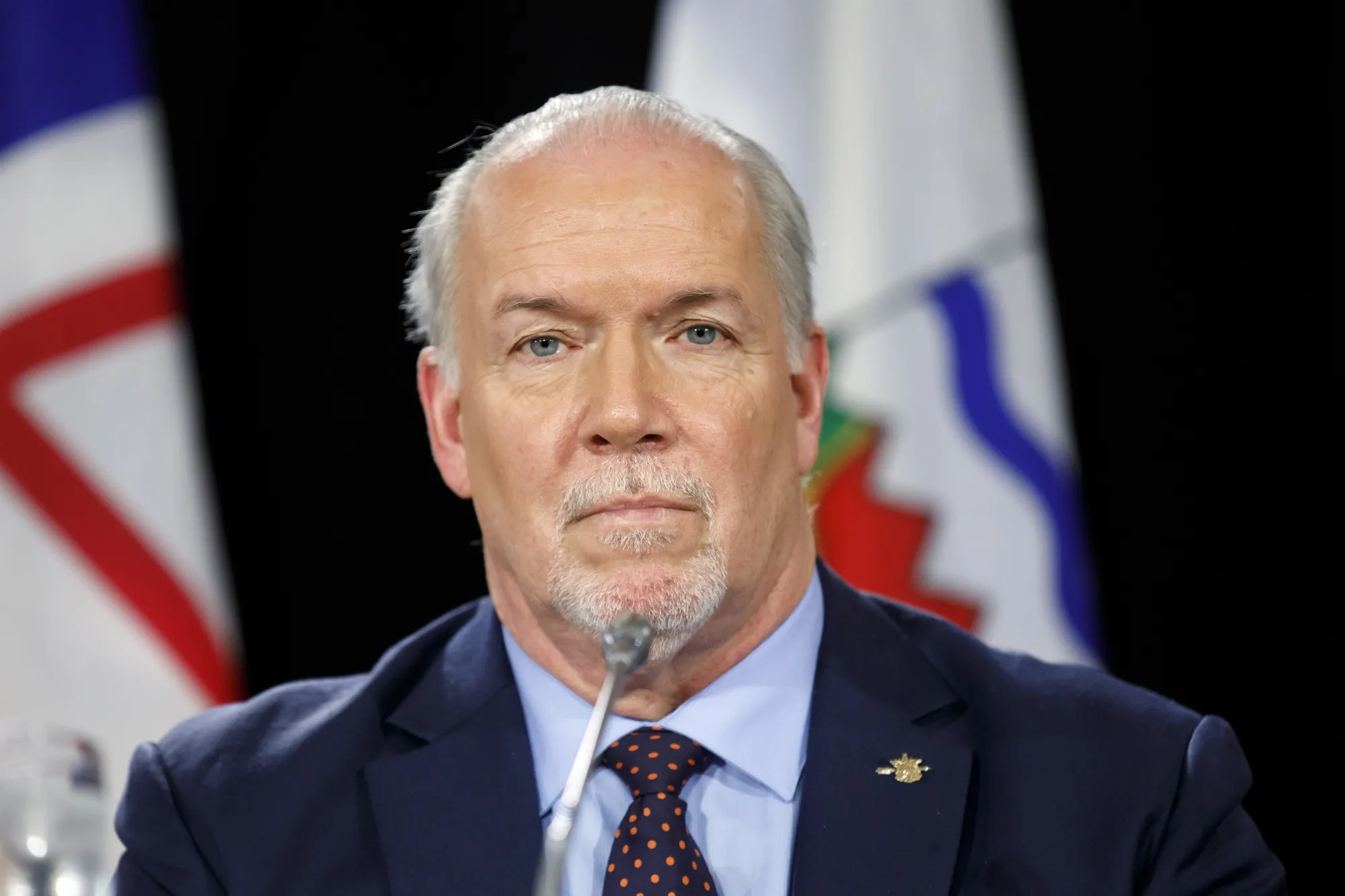John Horgan, British Columbia’s premier, won re-election on Oct. 24.