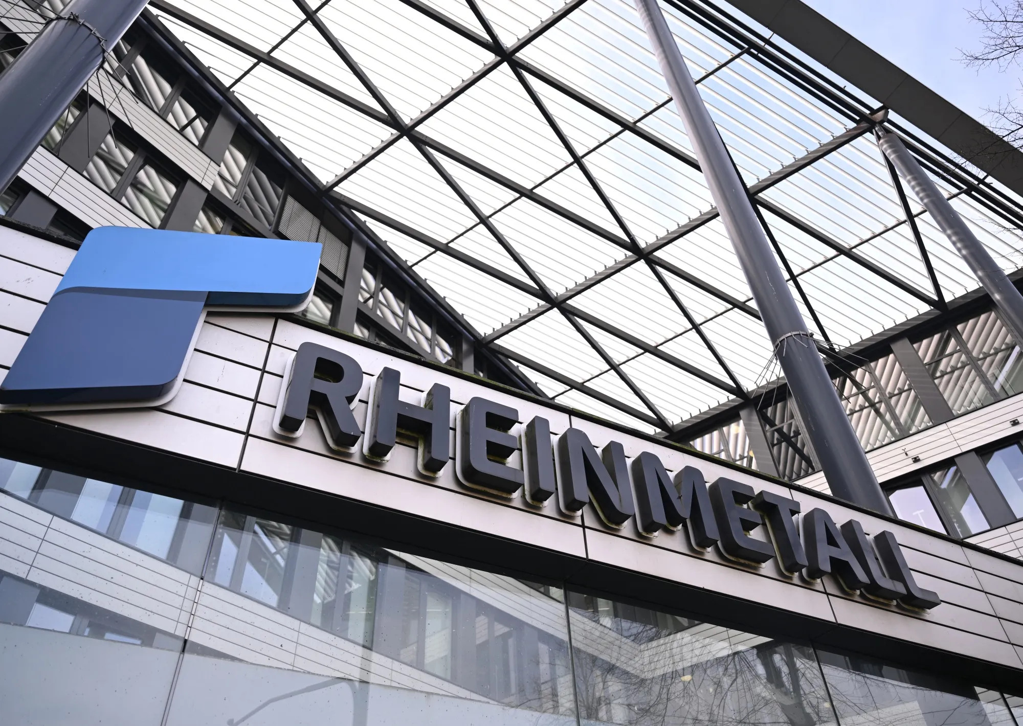 The Rheinmetall headquarters in Duesseldorf, Germany.