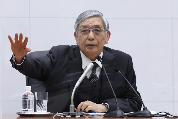 BOJ Governor Haruhiko Kuroda faces a new reality.