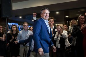 Republican Senate Candidate David McCormick Holds Election Night Party