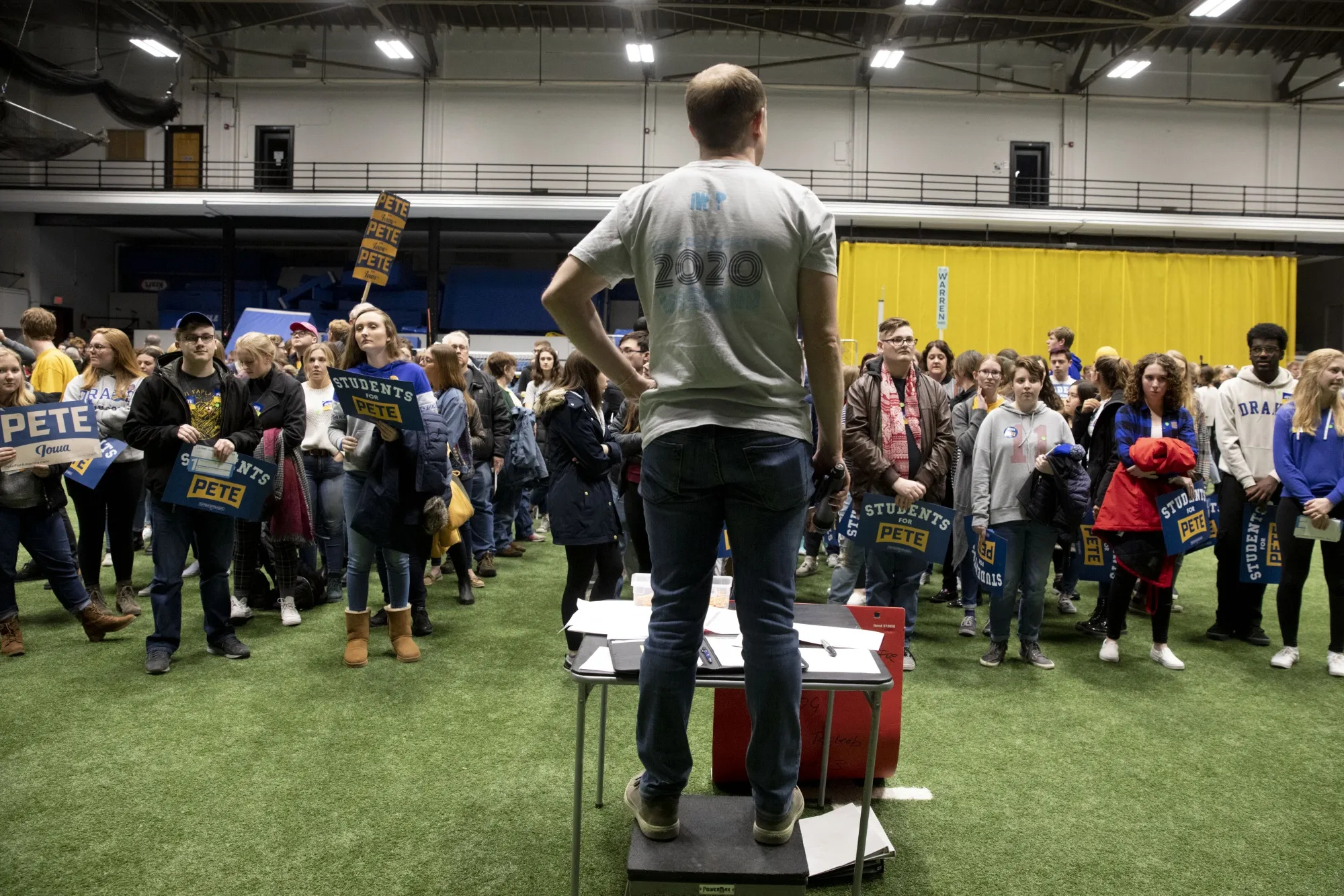 Residents Vote In The First-In-The-Nation Iowa Caucus