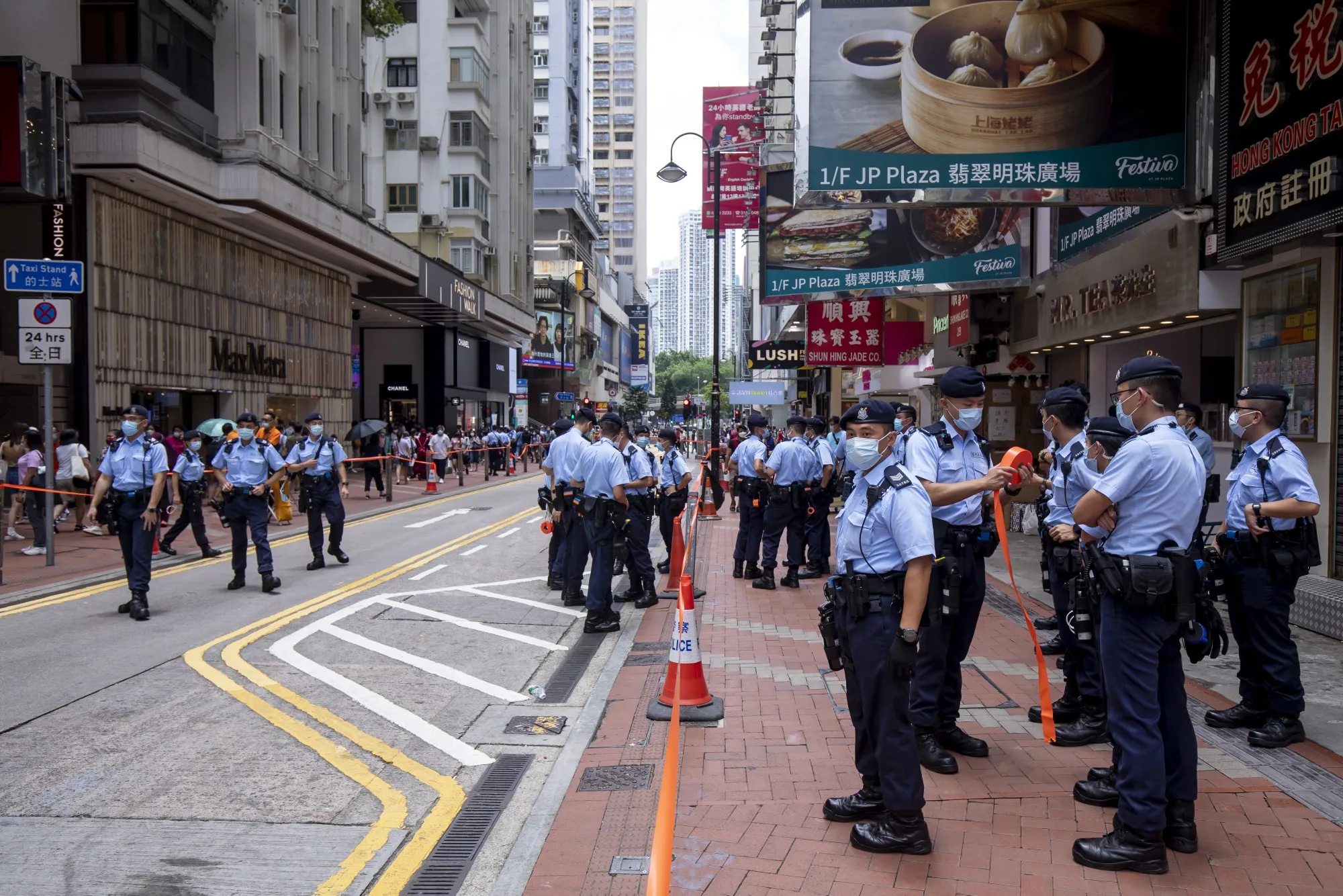 Hong Kong Marks 24th Anniversary of City's Return To Chinese Rule