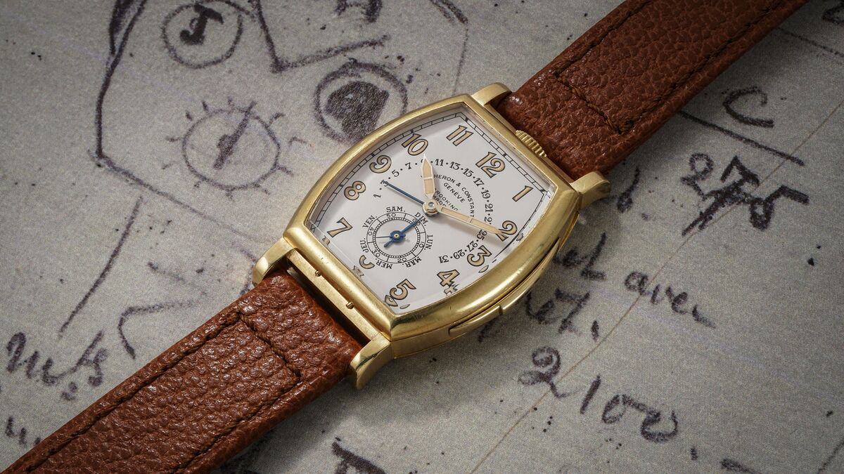 Unique 1930s Vacheron Constantin Vintage Watch at Geneva Auction