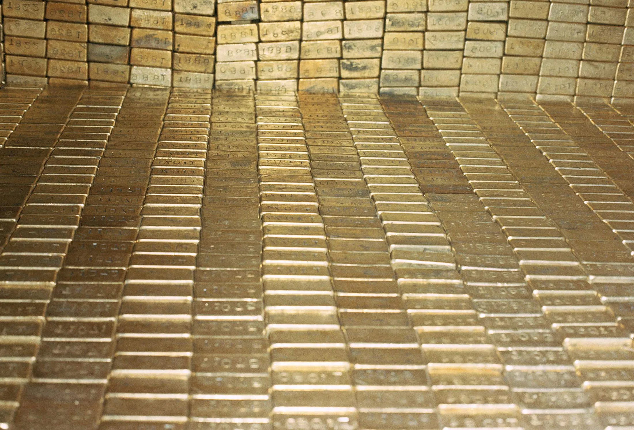 The United States Bullion Depository at Ft. Knox, Kentucky.
