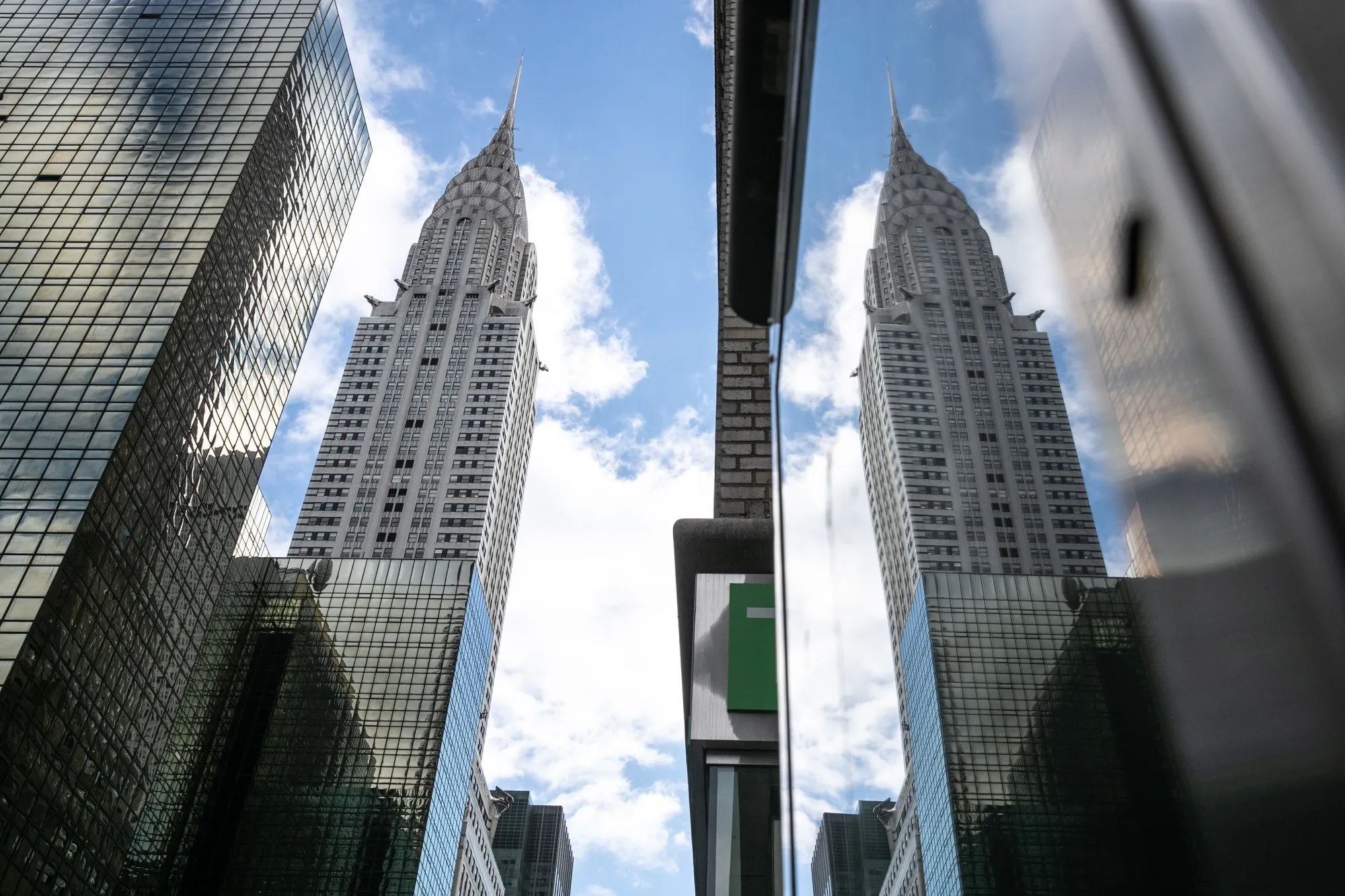 The Chrysler Building in New York.