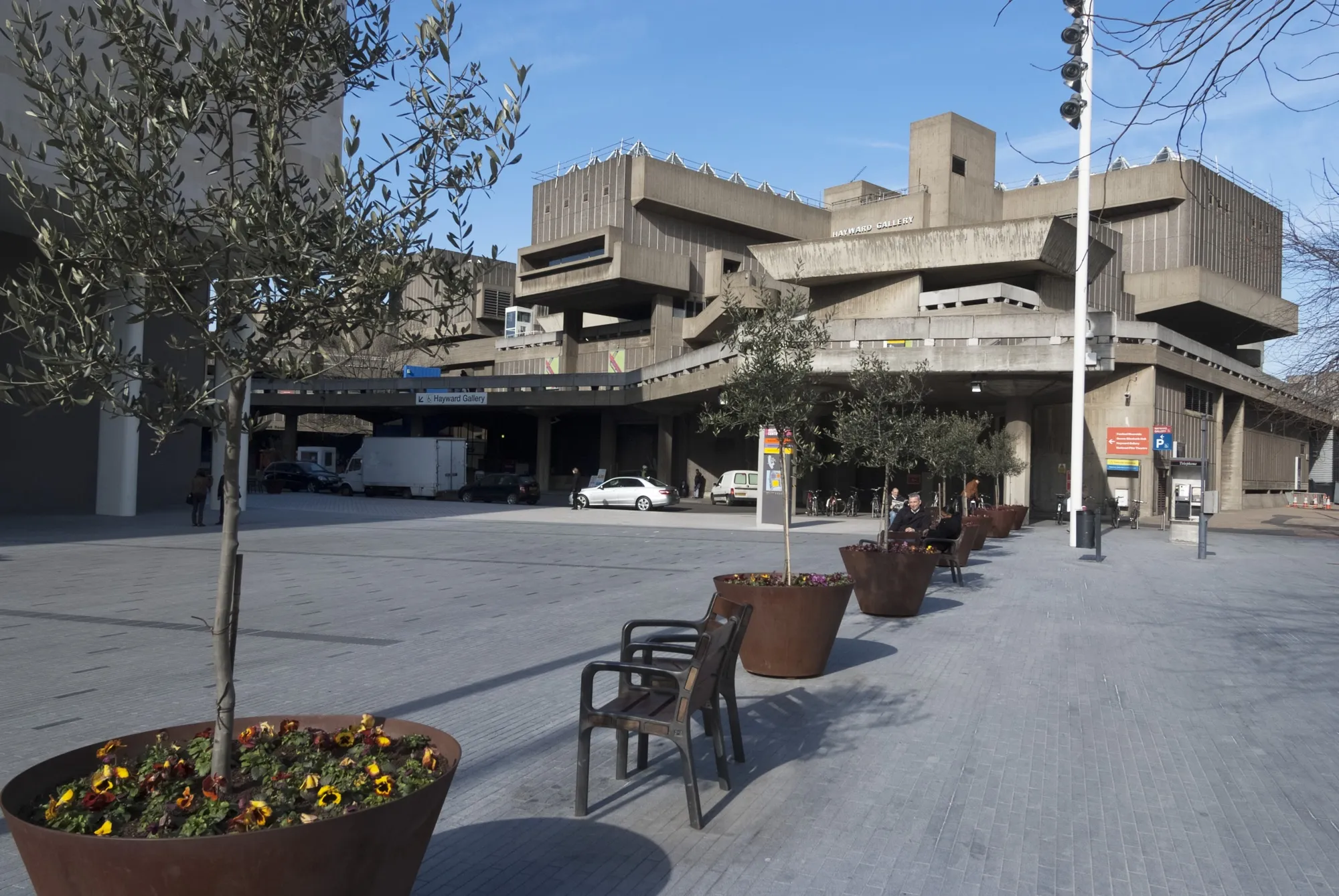 The Hayward Gallery, part of the Southbank Centre, London’s Brutalist arts complex.