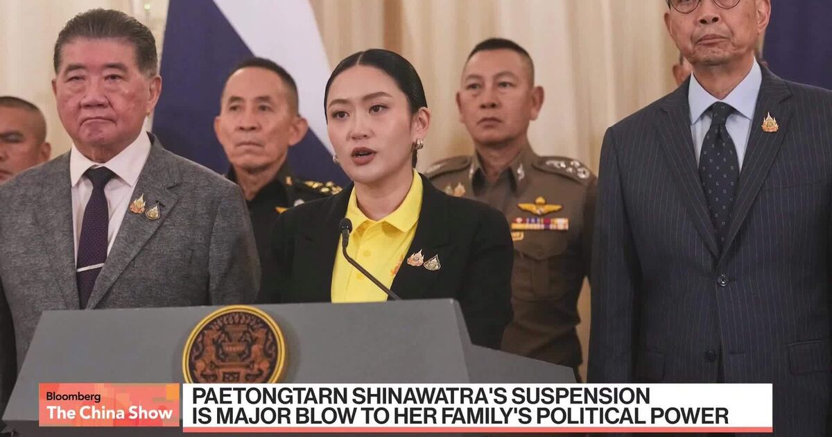 bloomberg.com - Thai Prime Minister's Suspension Deals Fresh Blow to Economy
