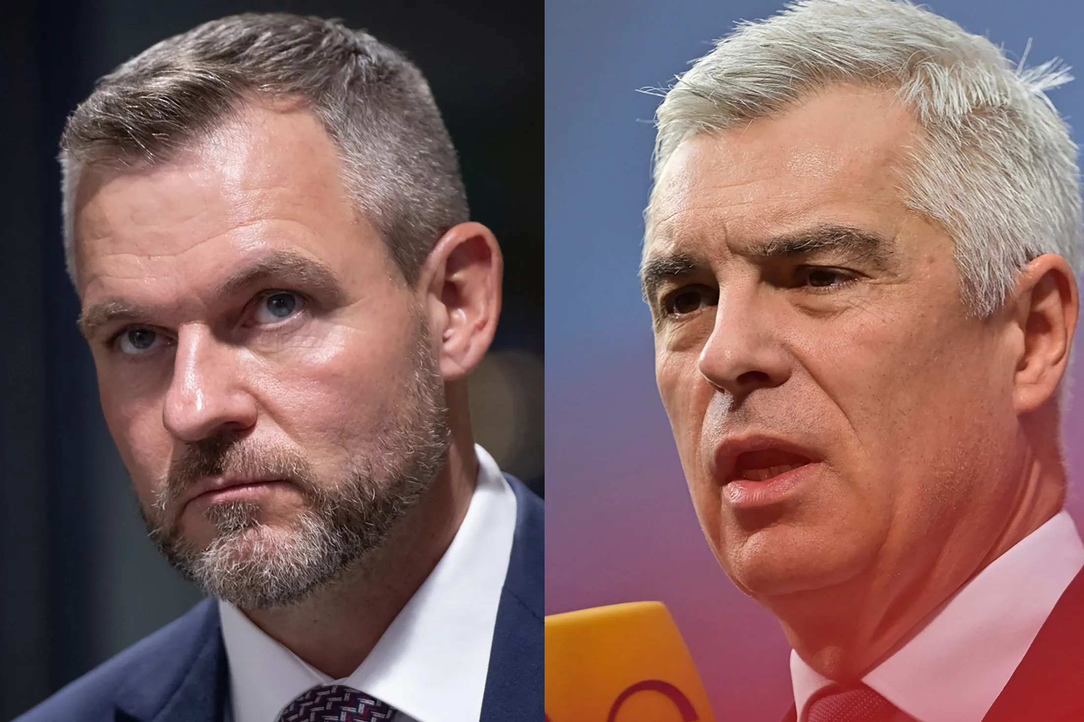 Peter Pellegrini and Ivan Korcok