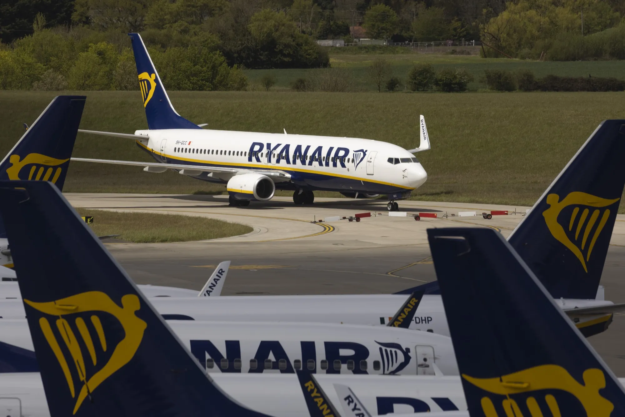 Easyjet Plc and Ryanair Holdings Plc Aircraft Ahead Of U.K. Travel Restart
