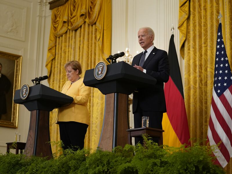 President Biden Hosts German Chancellor Merkel At White House