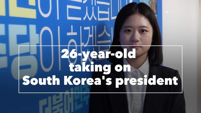 Sex Beby Jbrjsti - Women's Rights Activist Is Taking on South Korea's President Yoon Suk Yeol  - Bloomberg