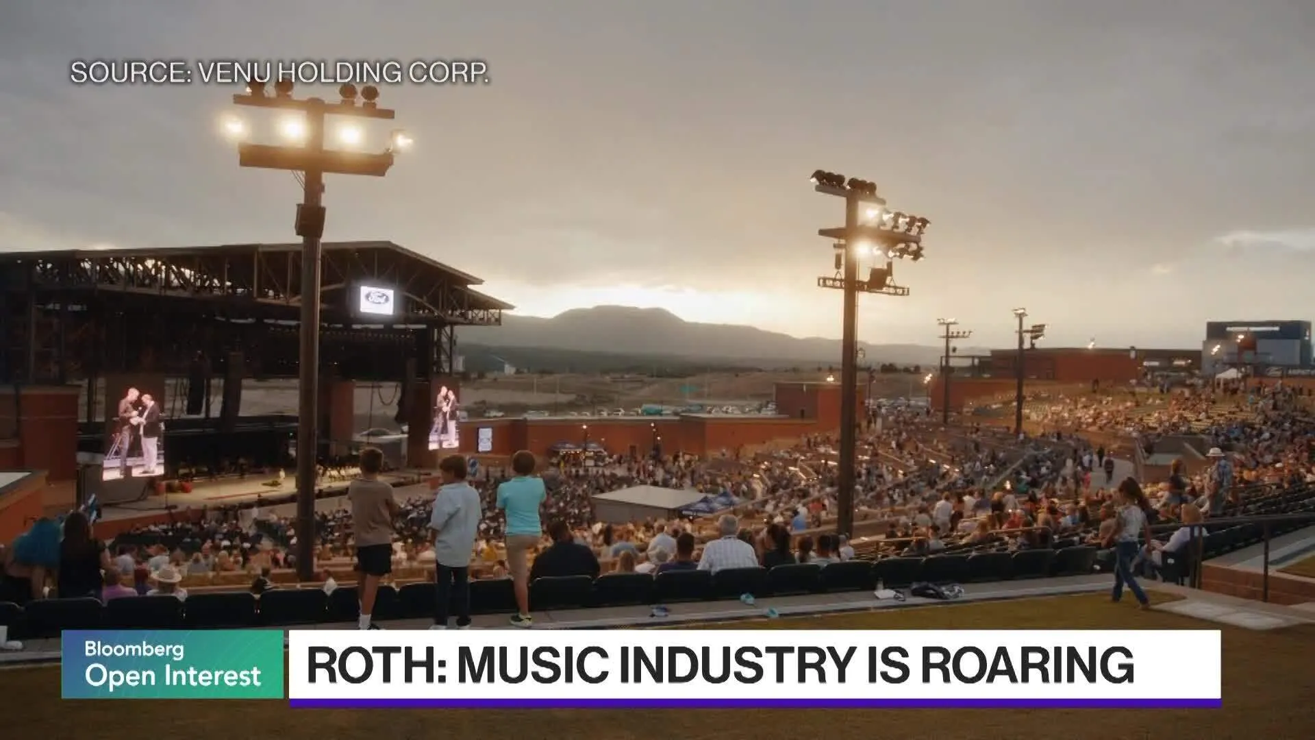 Watch Venu Wants to Elevate Music Concerts - Bloomberg