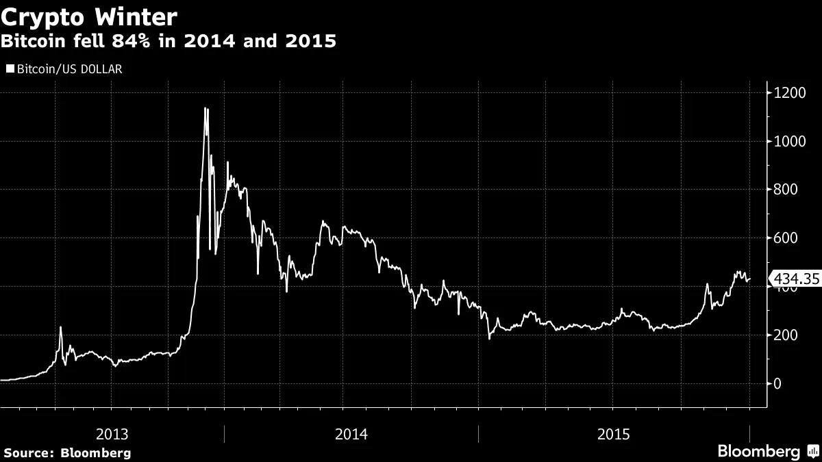 The Crypto Winter Is Here - Bloomberg
