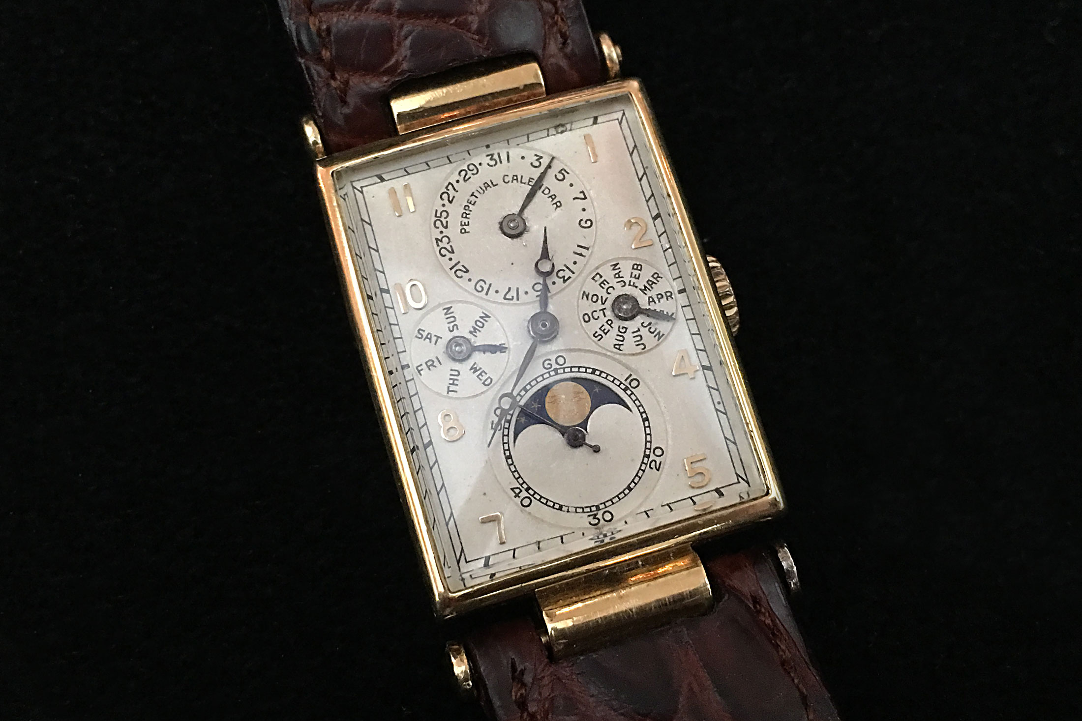 First Jaeger LeCoultre Watch at Auction Perpetual Calendar 1937