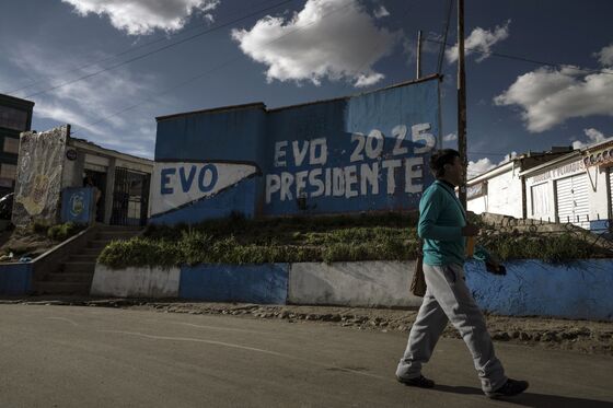 Bolivia’s Morales Headed for Run-Off Vote as Rival Outperforms