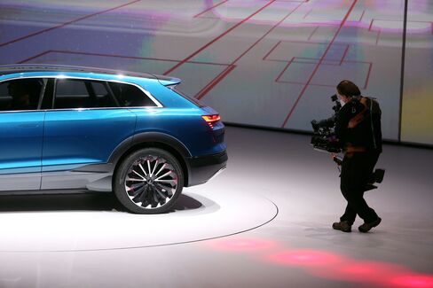 To spur demand, the manufacturer is presenting updated versions of the VW Tiguan sport utility vehicle, Audi A4 sedan and Porsche 911 sports car at the Frankfurt show.