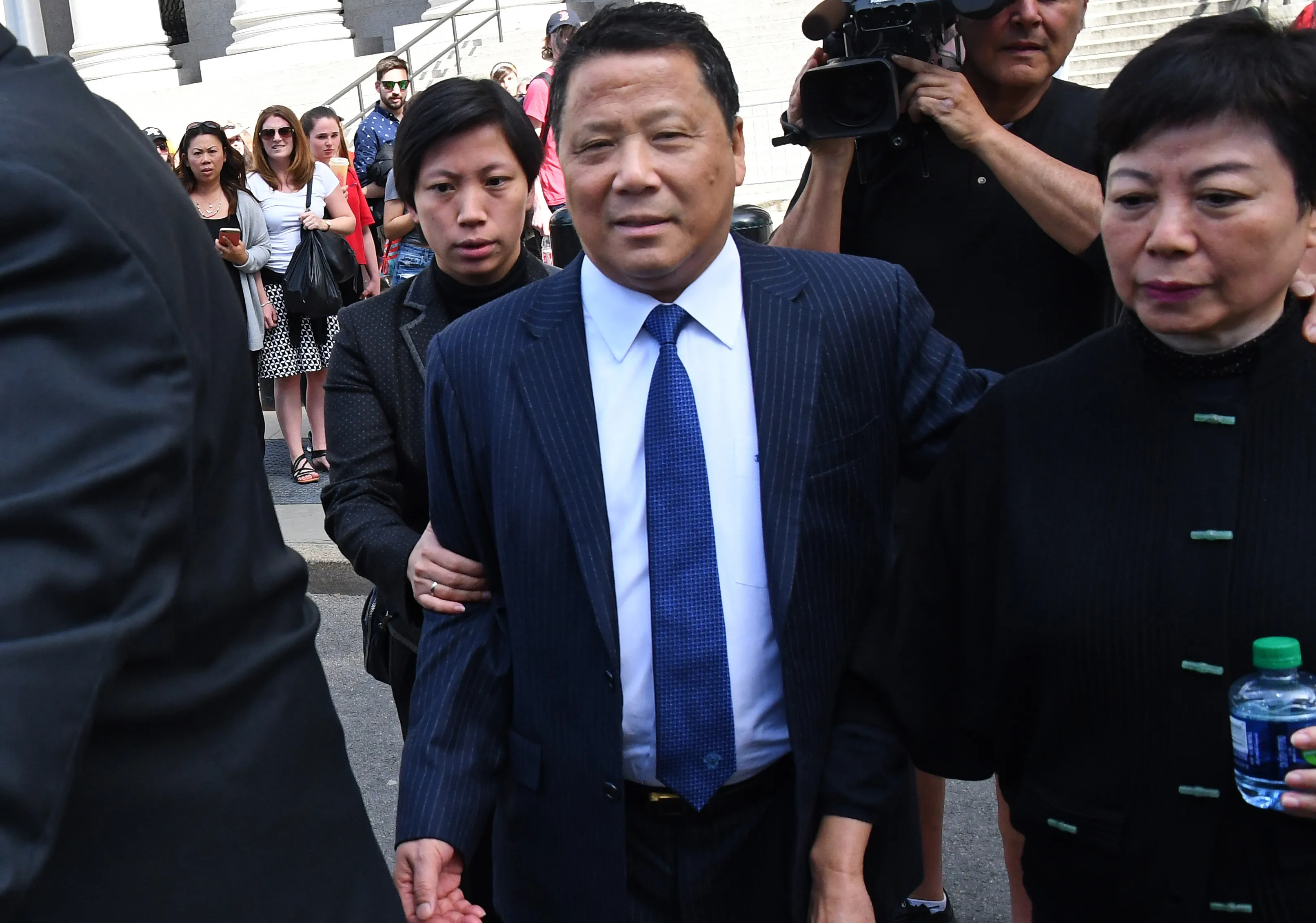 Ng&nbsp;Lap&nbsp;Seng exits from federal court in New York&nbsp;on Friday, May 11, 2018.