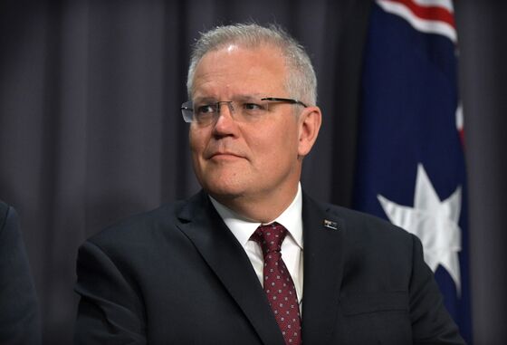 Morrison’s Support Surges in Australia After Record Stimulus