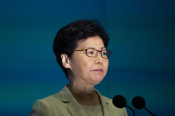 Hong Kong's Lam Sees Popularity Plunge After Historic Protests