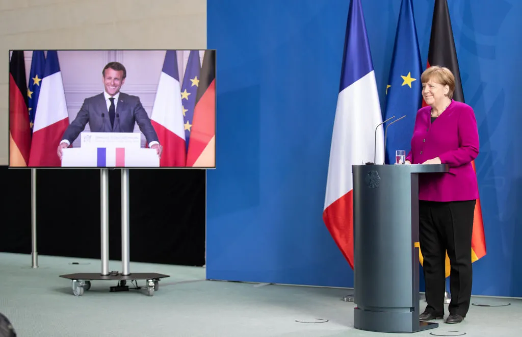 Franco-German friendship in our time.