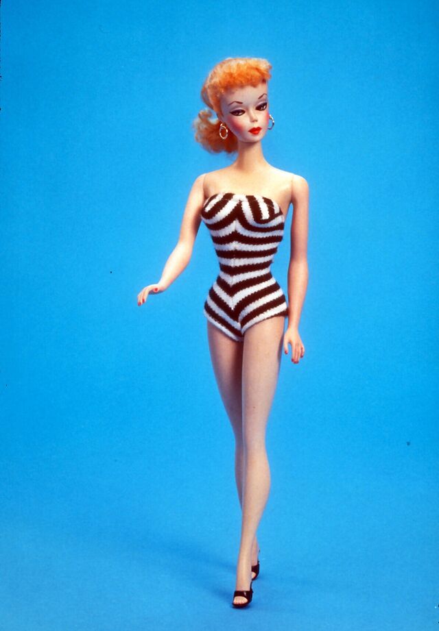 The original Barbie doll.