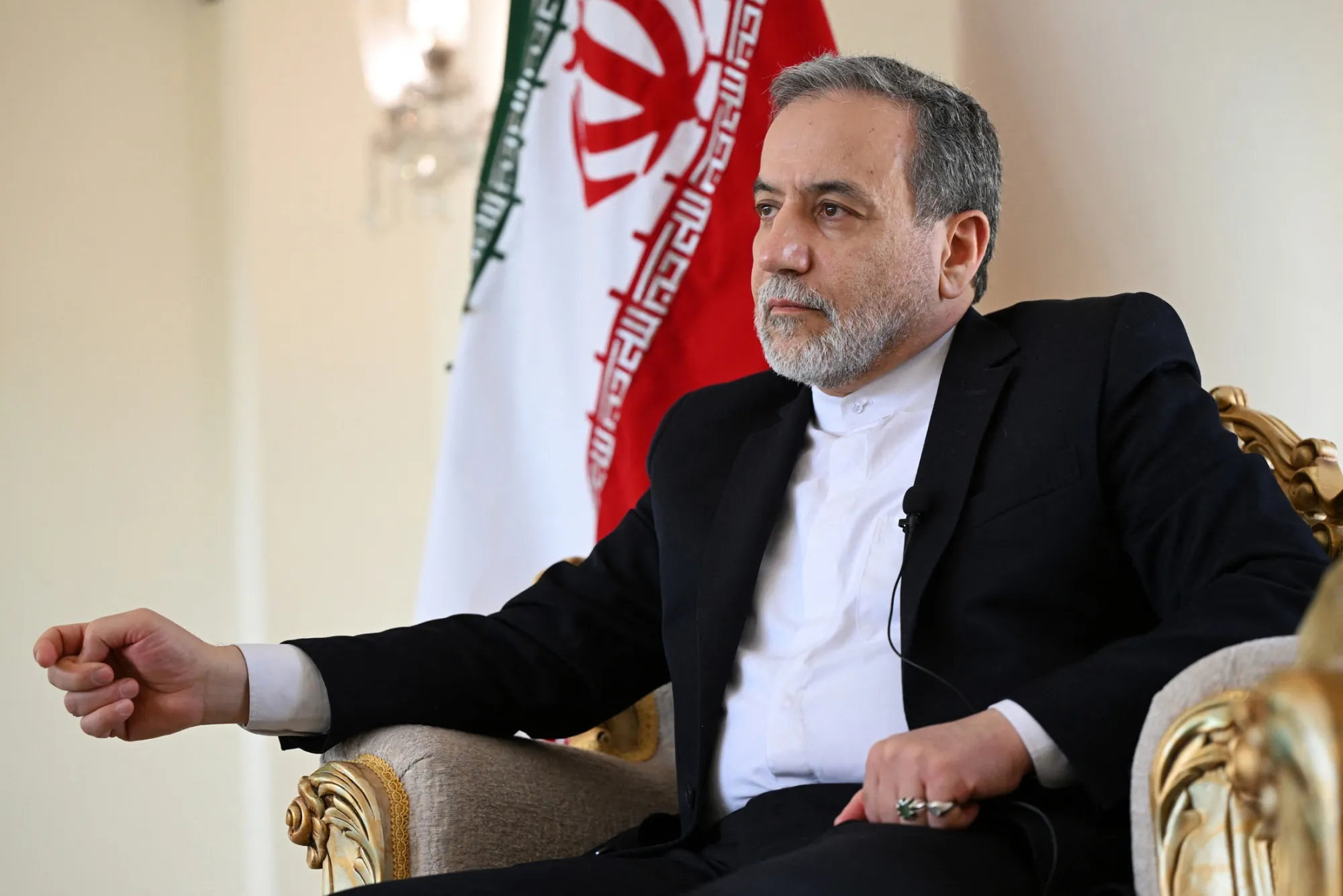 Iranian Foreign Minister Abbas Araghchi.