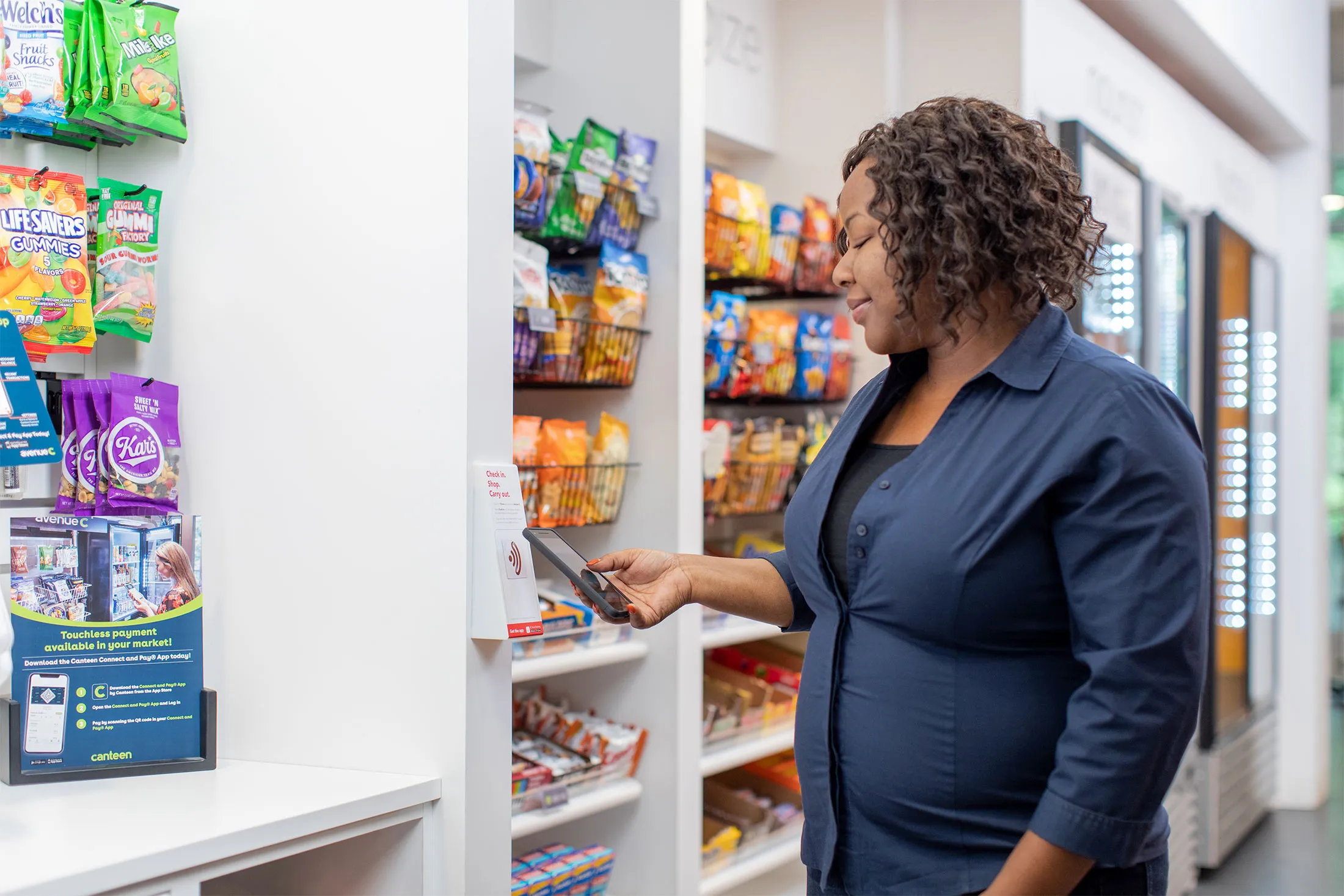 Standard Cognition’s cashierless store technology.