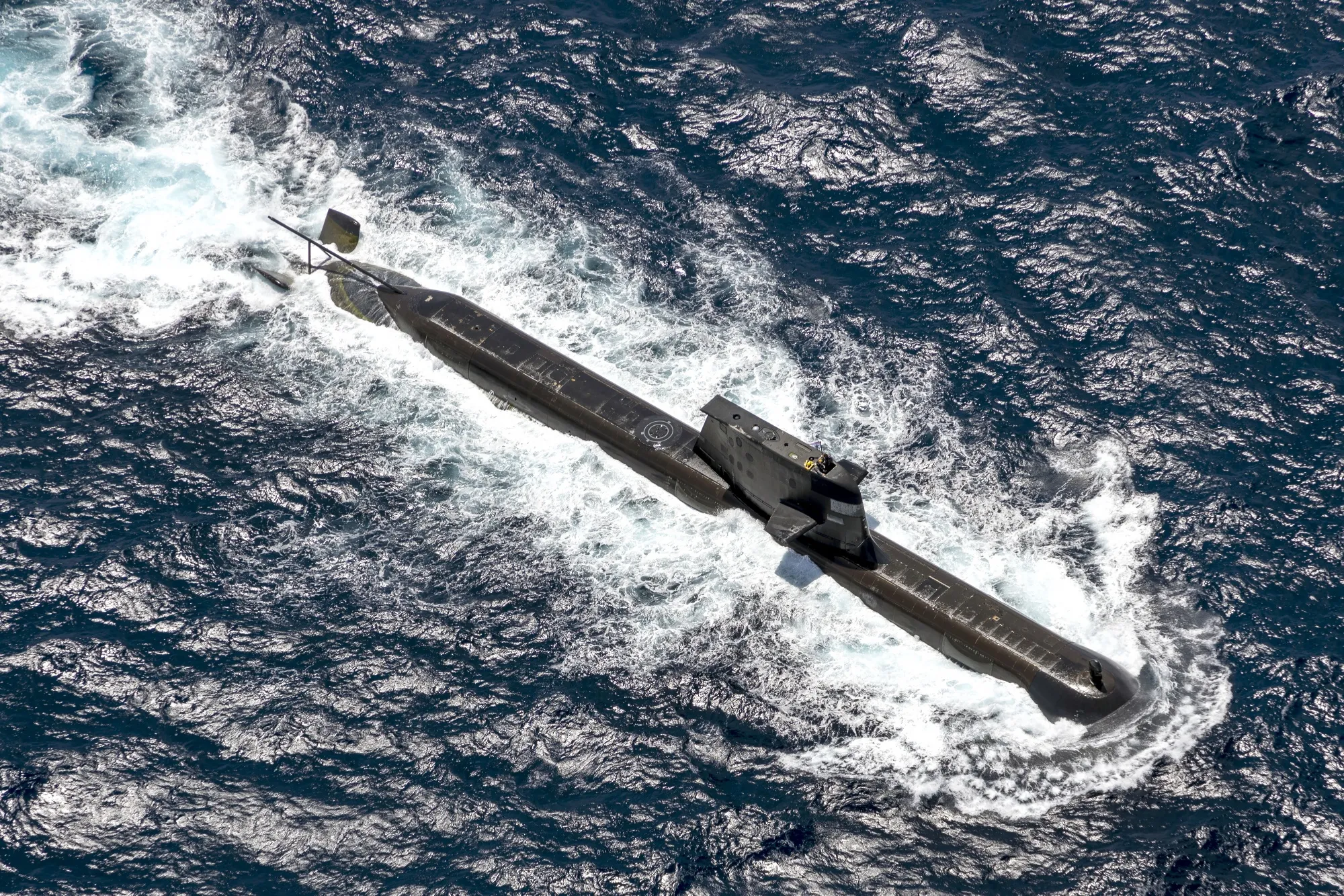 Royal Australian Navy submarine HMAS Rankin in Darwin, Australia,&nbsp;on Sept.&nbsp;5, 2021.