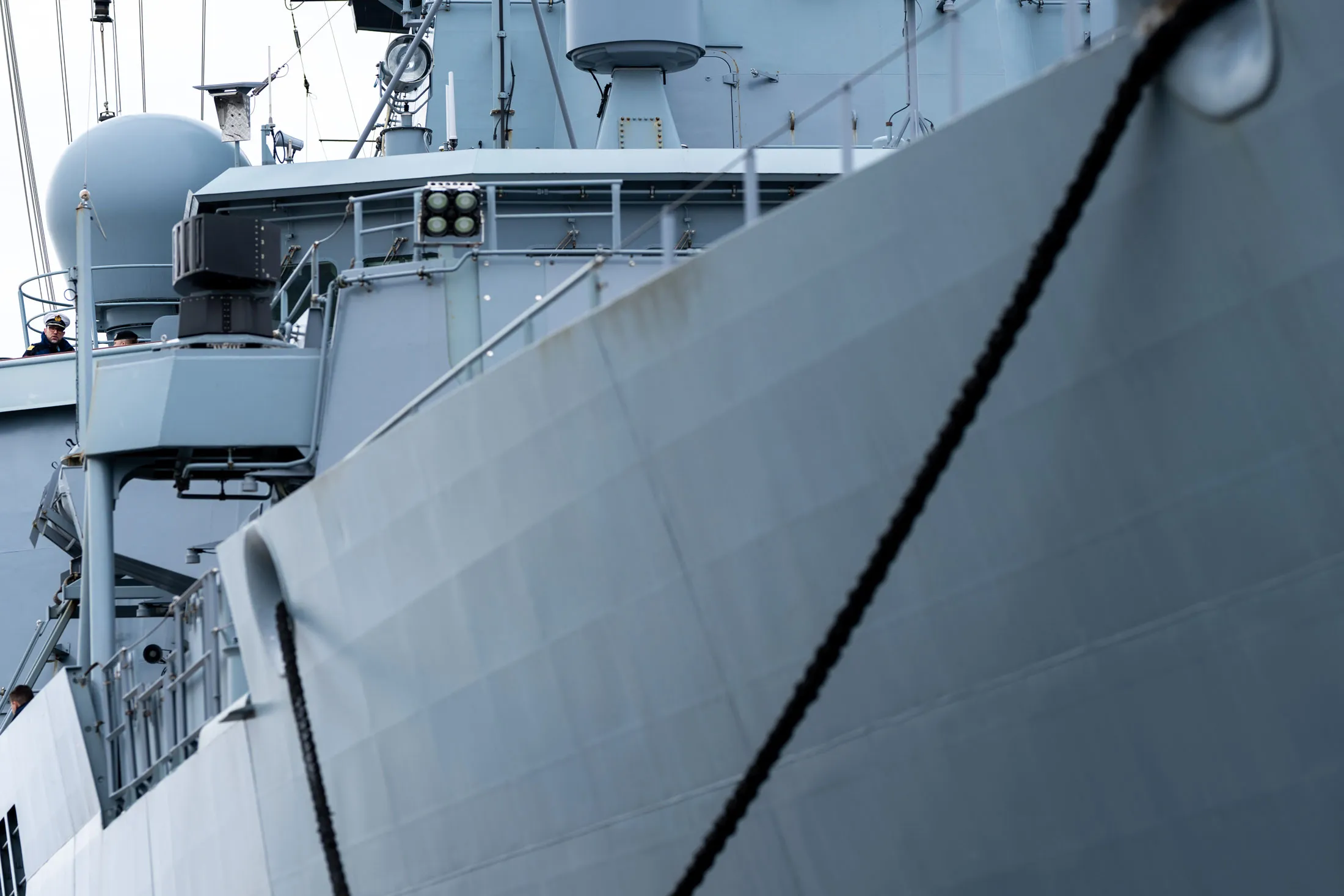 Fragata de la marina alemana.