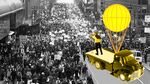 One project proposes giant balloons that enable people from across the city to pay attention to smaller protests.