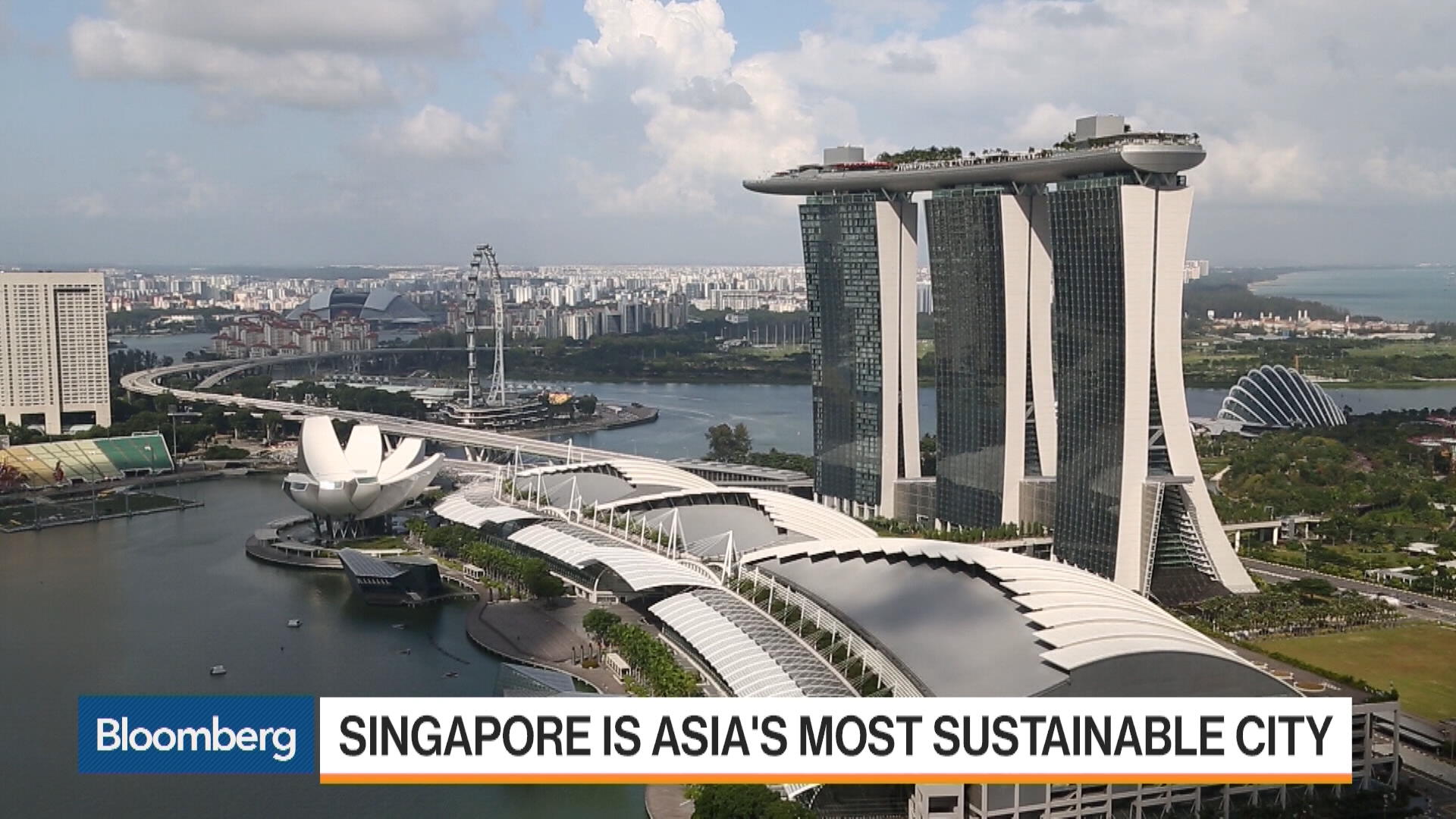 Singapore Ranked As Asia's Most Sustainable City - Bloomberg