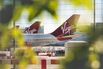 Grounded Airlines At Manchester Airport